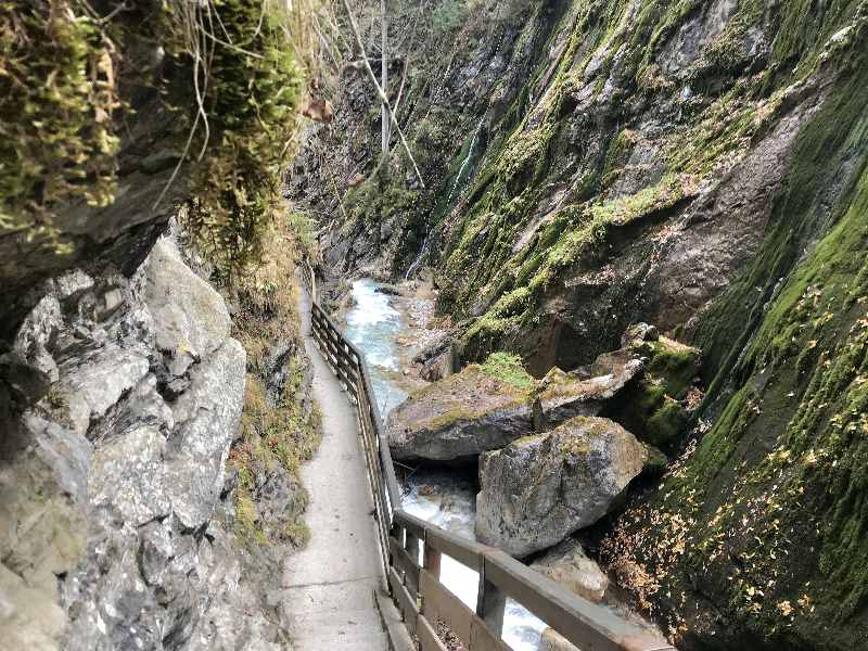 Wimbachklamm Berchtesgaden - die Klamm in Ramsau, Nationalpark Berchtesgaden