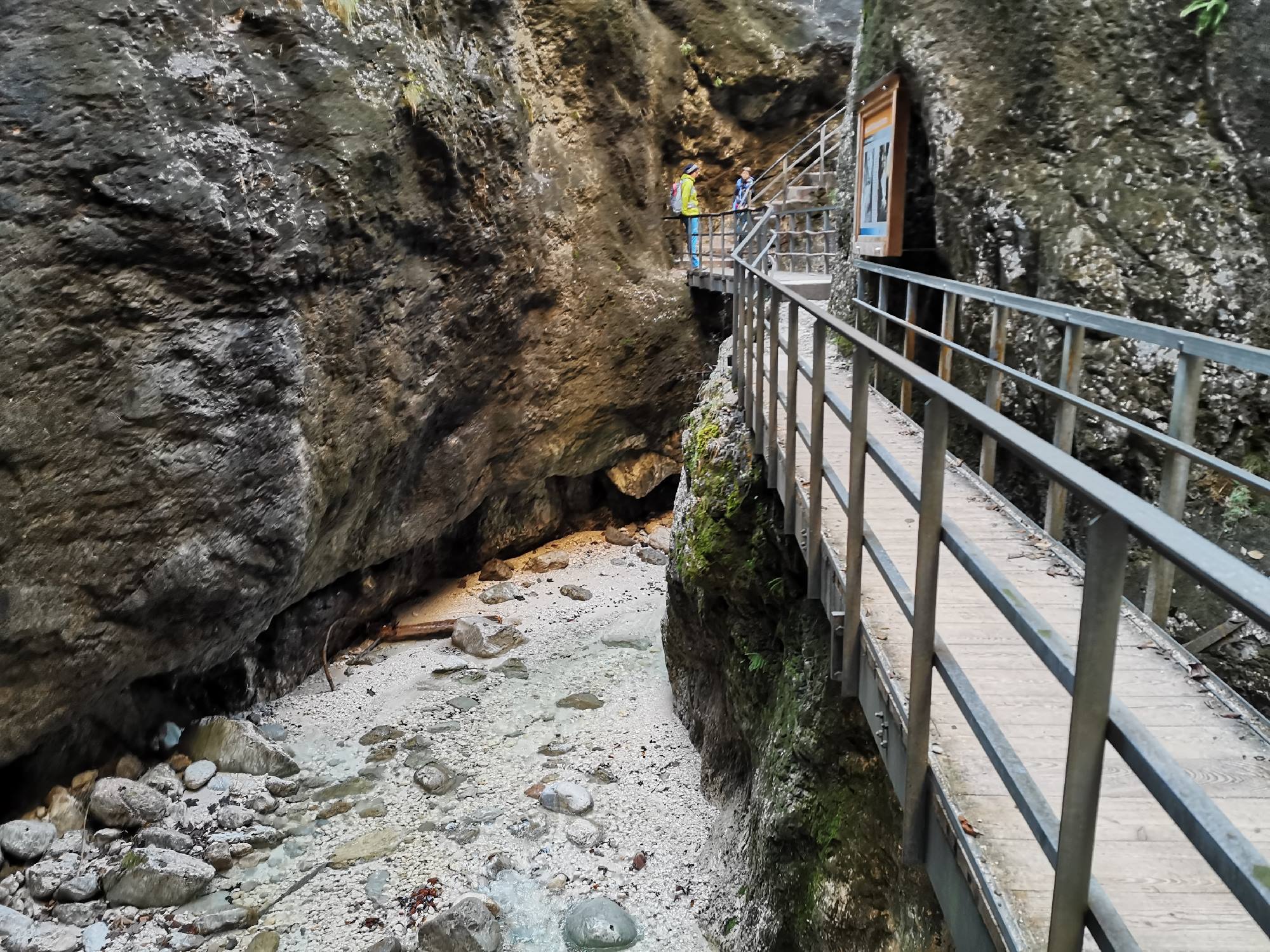 Almbachklamm wandern