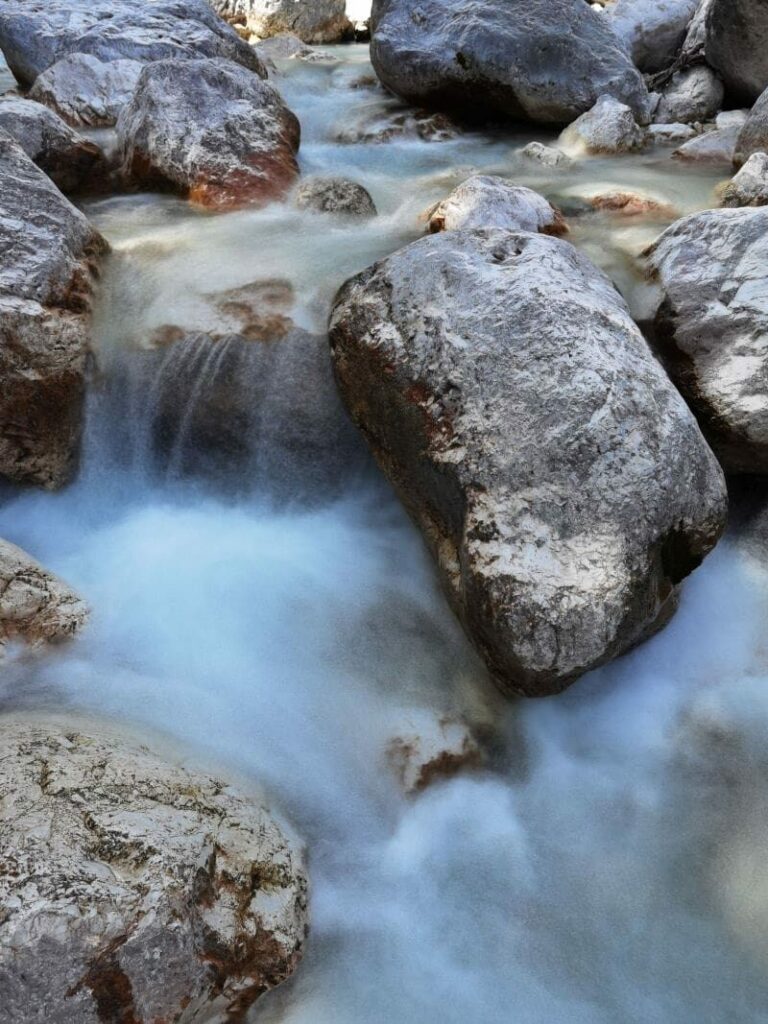 Rauschendes Wasser in der Wimbachklamm