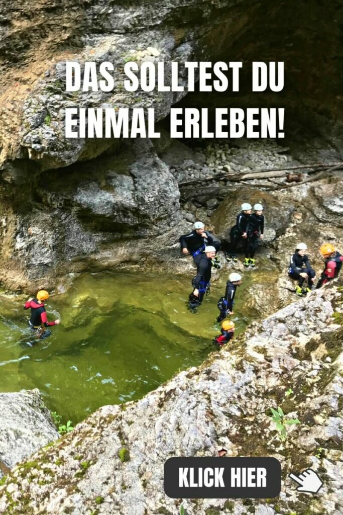 Canyoning Almbachklamm