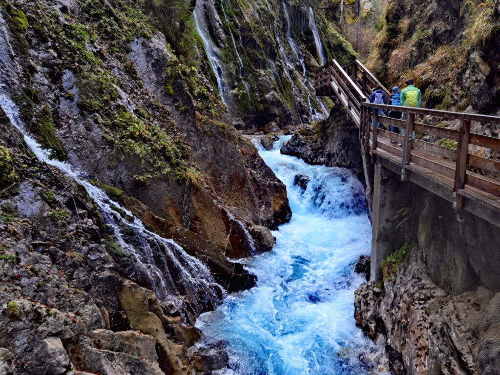 Berchtesgaden Sehenswürdigkeiten - die beiden Klammen in den Berchtesgadener Alpen