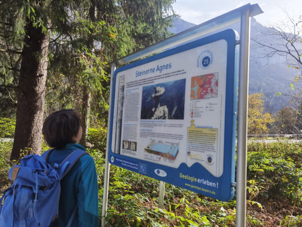 Steinerne Agnes - eines der 100 schönsten Geotope in Bayern