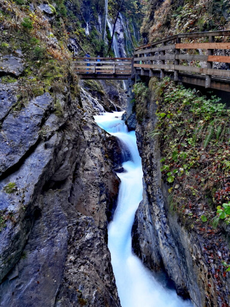 Das ist Wimbachklamm Klammwanderung in Ramsau