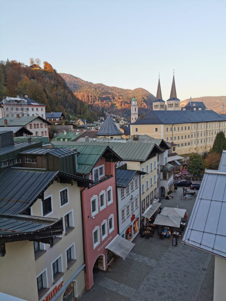 Das Zentrum von Himmelsruh ist in Wirklichkeit Berchtesgaden