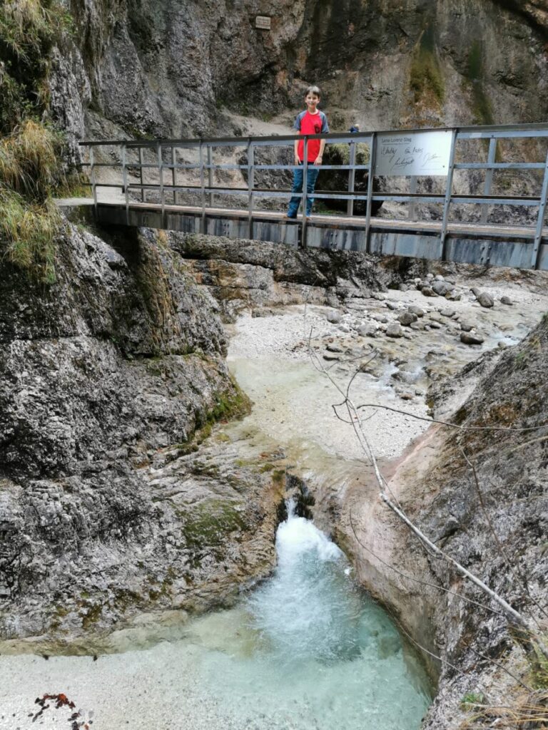 Lena Lorenz Drehorte - die Almbachklamm mit der Lena Lorenz Brücke