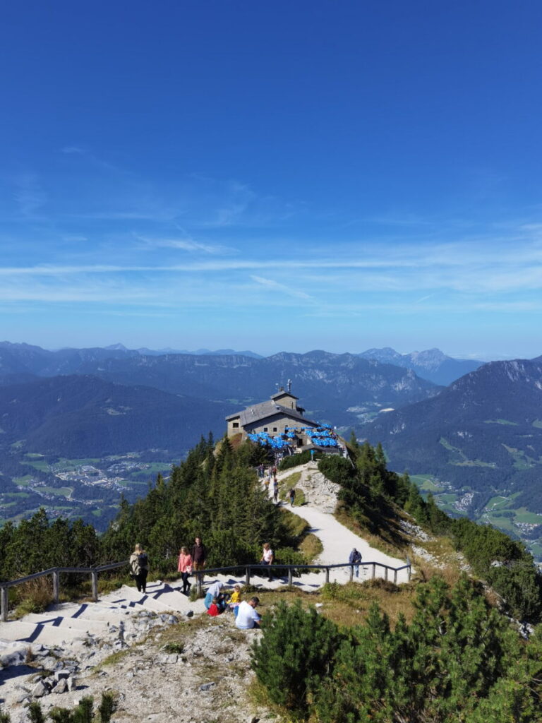 Das Kehlsteinhaus am Obersalzberg in Berchtesgaden